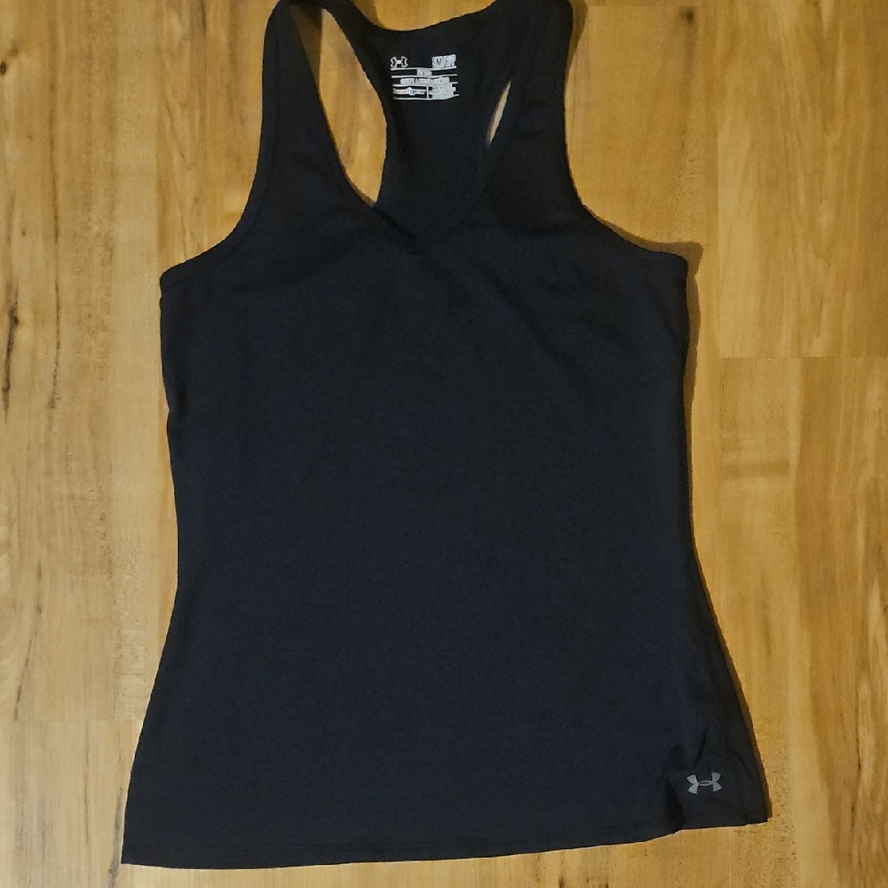 Under Armour Black Racerback Performance Tank